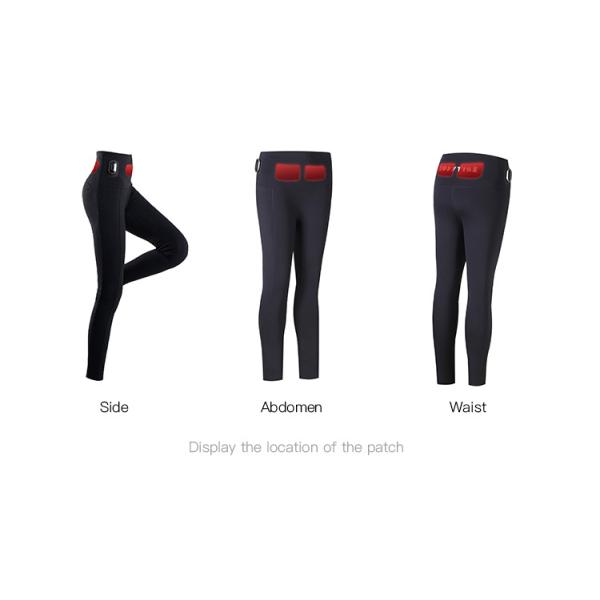 Smart black technology Womens Workout Joggers Gym Tights Shorts