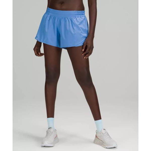 Workout Elastic Waist Running Shorts , Polyester Jogging Shorts For Women