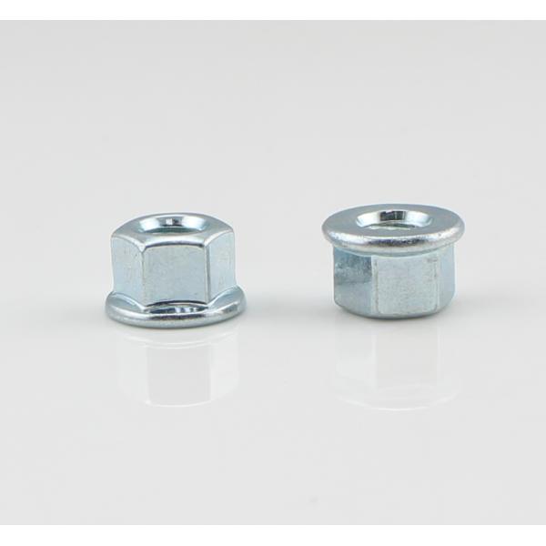 Metric Metal Stainless Steel Flange Nuts Non Slip Hexagon Flange Nut