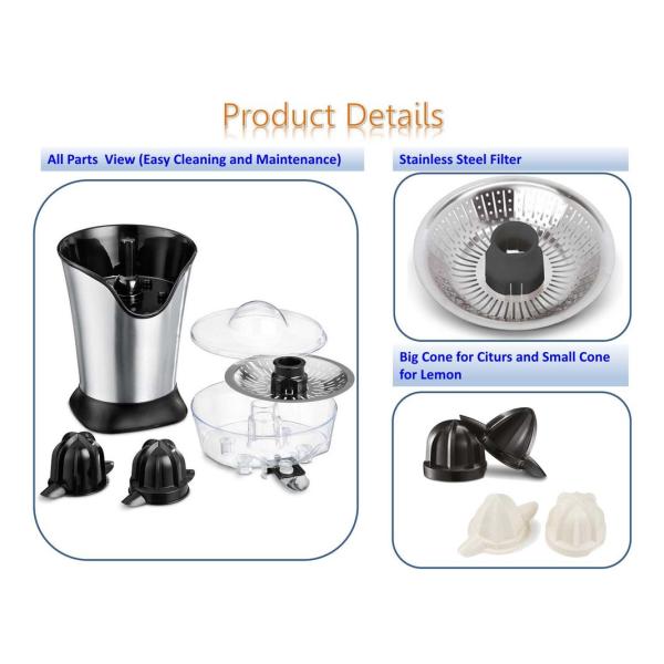 Kavbao Stainless Steel Dash Citurs Juicer KP100 Kavbao Stainless Steel Dash Citurs Juicer KP100