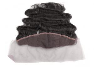 China Ear To Ear Brazilian Body Wave Lace Front Closure 13x4 13x6 13x8 Natural Color on sale