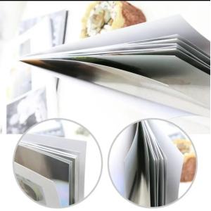 Quality Custom Photo Album Printing Hardcover Glue Bound Keepsake Album Memory Book for sale