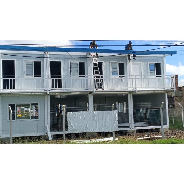 Q355 Q235 Modular Container Buildings Prefab Container Homes Customized