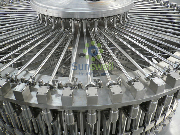 8.63kw Automatic Liquid bottling equipment systems Beverage Filling Machines