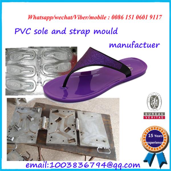 Commercial Colorful Flip Flop Mould With PVC Strap And EVA Sole