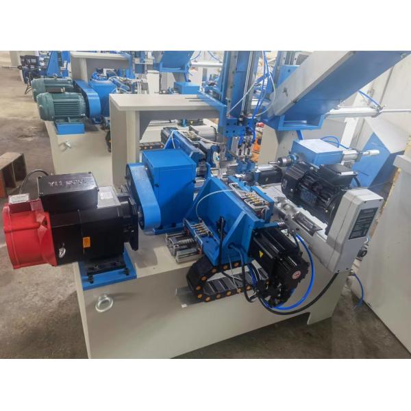 Wooden handle making machine automatic feeding CNC wood turning lathe for pan handle hammer handle paint handle