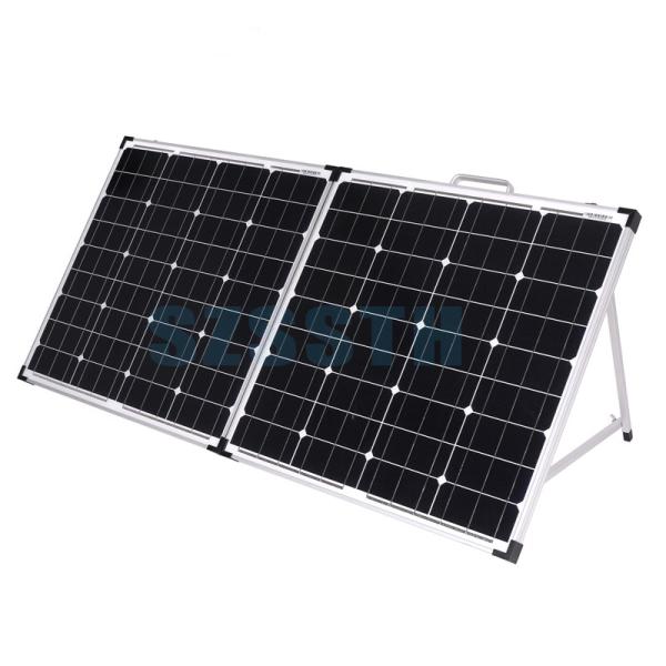 5.56A Glass Fold Up Solar Panels 250W 300W Portable Monocrystalline Solar Panel