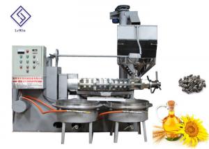China Alloy Steel Sunflower Seeds Industrial Oil Press Machine For Pure Healthy Oil on sale