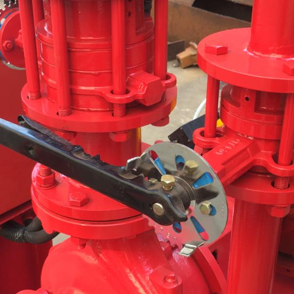 Electric Water High Pressure Stainless Steel Red Standard Exporting Plywood Case 100% Copper Wire Diesel Engine Driven Fire Pump