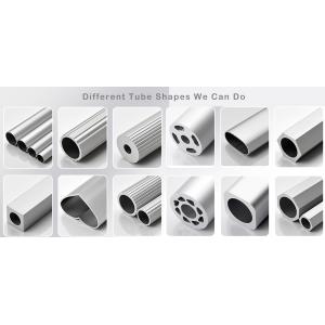 Extruded Telescoping Aluminium Tube Pipe Oval Tubing OEM