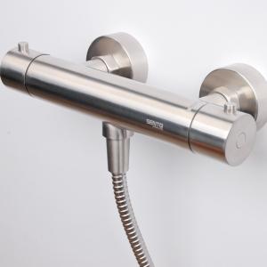 SENTO wall mounted thermostatic modern bathroom faucet