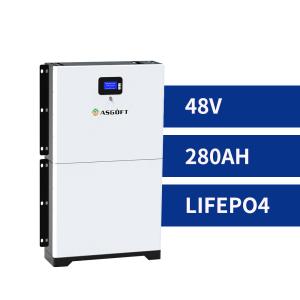 8000 Cycle 280ah Solar Stackable 48v Lifepo4 Energy Storage Battery Powerwall