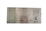Waterproof CNC Industrial Split Keyboard With Trackball / Ruggedized Touchpad