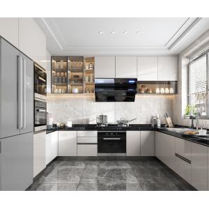 Customized Complete Modern Kitchen Cabinets And Islands White Shaker Cabinet
