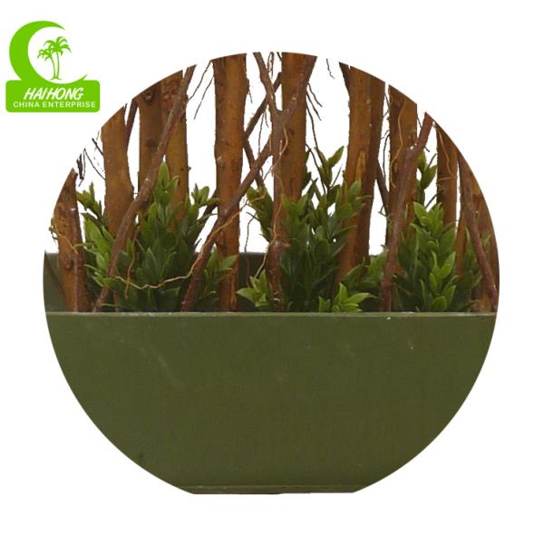 Anti Fading Artificial Topiary Tree , Artificial Spiral Tree 110cm