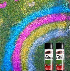 Quality Aeropak Turf Marking Paint Temporary Turf Paint Removable Safe For Real Grass for sale