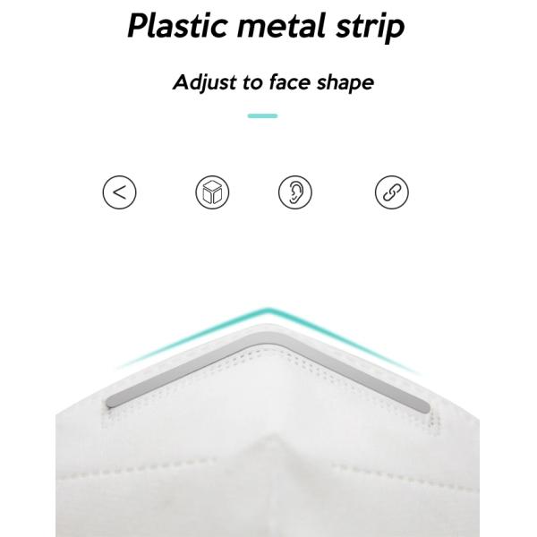 Heat Preservation Disposable Kn95 Face Mask , N95 Earloop Mask Anti Splash