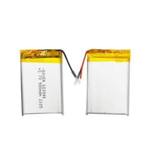 China Rechargeable Li-Polymer Battery Pack 3.7v 900mah on sale