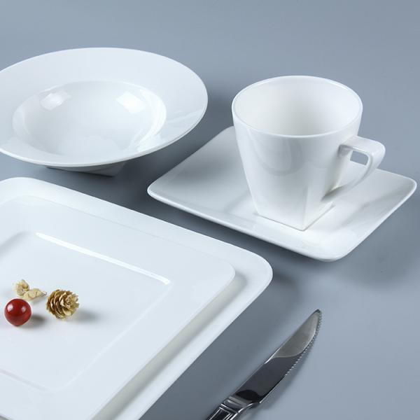 FDA Certificated Versatile 20pc Square Ceramic Dinner Set