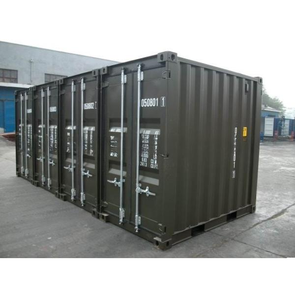 8ft x 5ft Mini Storage Shipping Container with Double Rear Door End Dry Steel/Corten Material Convenient and Versatile