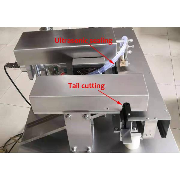 Semi Automatic Ultrasonic Soft Tube Filling And Sealing Machine For Row Of Soft Tube