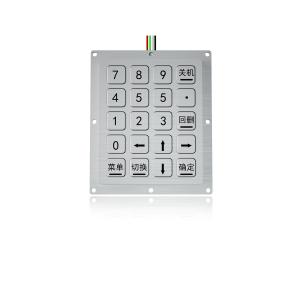 Quality 20 Keys Metal Keypad With Durable Construction And Waterproof Design for sale