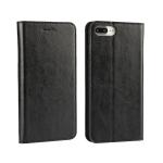 iPhone 8 Case, Genuine Leather Wallet Case Folio Flip Cover for iPhone 5/6/7/8/X