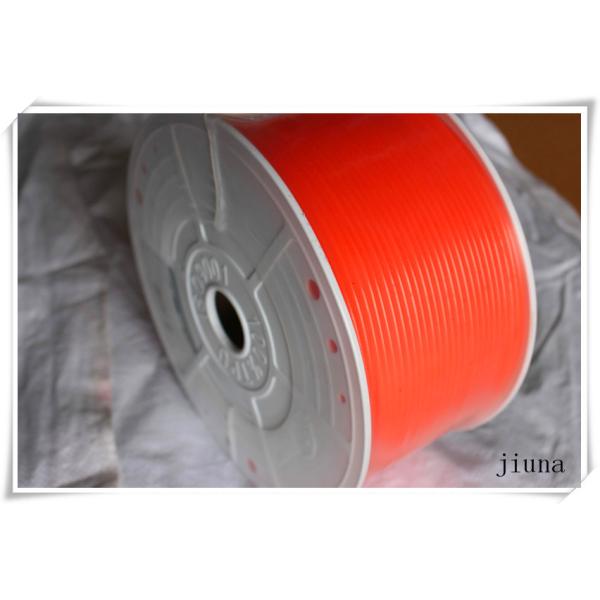 Polyurethane PU orange smooth round belt / High tensile strength Polyurethane Round Belt