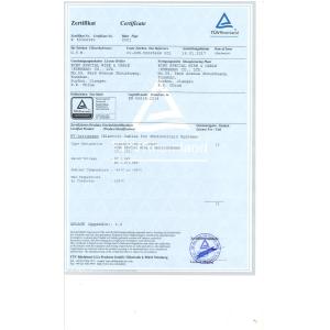 ECHU Special Wire & Cable (Kunshan) Co., Ltd. Certifications