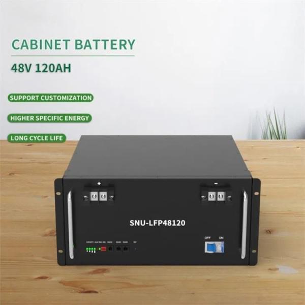 Deep Cycle Rack Mount Lithium Battery 48V 120AH Cabinet Lifepo4 Battery
