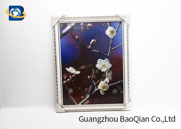 Buy PET / PP 3D Lenticular Pictures Printing Beauiful Flower Pattern For Home Decoration at wholesale prices