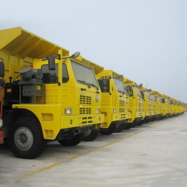 371 Hp 6x4 Dump Truck For Mining With 3.6m Wheelbase And HOWO 7D Cabin