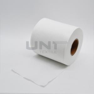 Quality Pure Cotton Spunlace Nonwoven Fabric Lint Free Heat Resisitant for sale