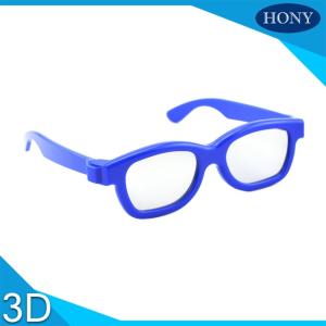 Quality Lightweight PC Frame Passive Linear Polarized 3D Glasses for sale