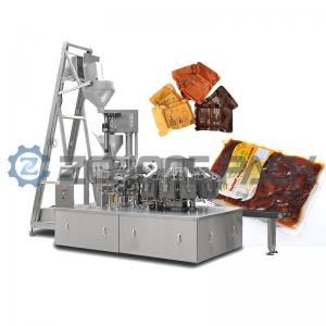 Quality Intelligent Rotary Vacuum Packaging Machine 304 Stainless Steel  60 Bag /Min for sale