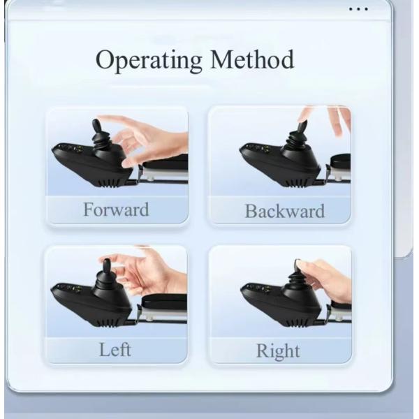 Elderly Adult Disabled Electric Aluminum Lightweight Foldable Wheelchair For Disabled Power Folding Wheelchair Walker