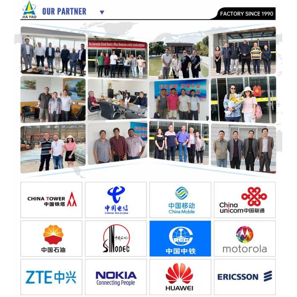 4G BTS Monopole Telecommunications Tower Antenna 100 Ft Monopole Tower