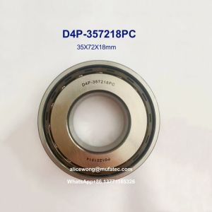 Quality D4P-357218PC Automotive Bearings 35X72X18mm Nylon Cage Ball Bearings for sale