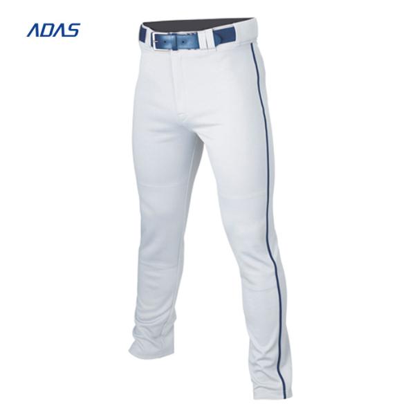 Anti Bacterial Softball Baseball Team Wear Pinstripe Pants Custom Design