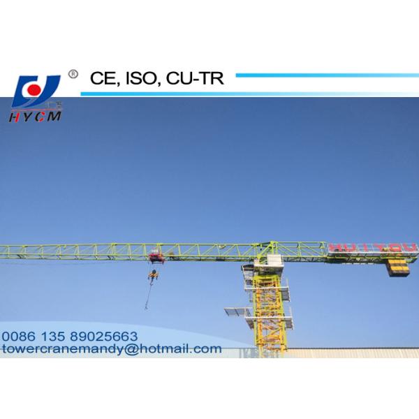 40m Freestanding Height Topless Tower Cranes QTP80(5515) Model Tower Crane 6tons Block Mast Section Self Climbing Crane