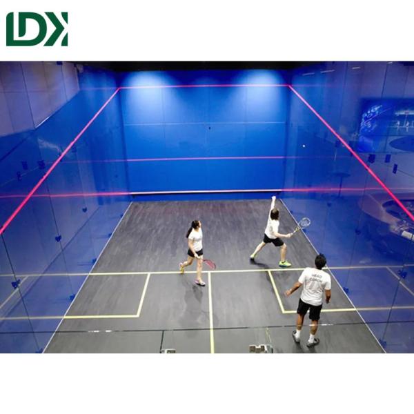 Aesthetics Sports Squash Court Full Glass Panoramic Sport Training Court