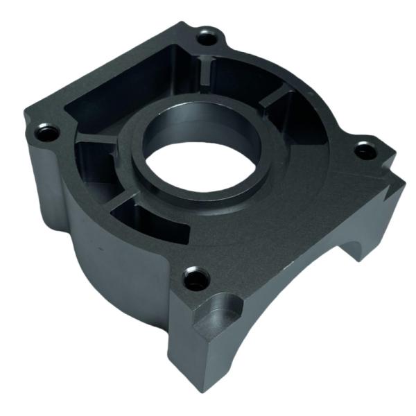 Custom OEM Die Cast Aluminum End Cap Precision CNC Machined For Industrial