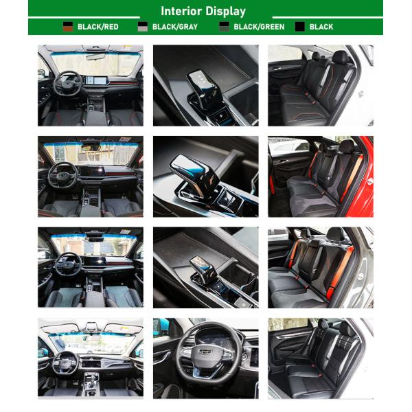 2023 2024 Geely Binrui 1.4 T CVT SUV 0km Used Car Left Hand Drive Curb Weight 1000kg-2000kg 4605*1878*1643mm Geely Cars