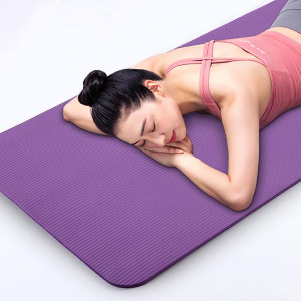 1.83m Sweatproof Workout Yoga Mat TPE Extra Grip Dance Fitness