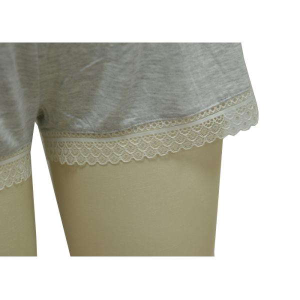 Homestyle Ladies Loungewear Sets Super Soft Womens Pajamas Lace Decoration