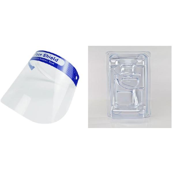 Custom Clear PETG Plastic Sheet Film Antifog Clear PETG Sheet For Face Protection Mask