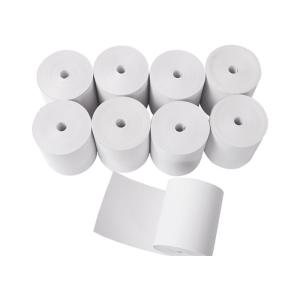 China White Plain 65gsm 57mmx40mm Pos Thermal Paper Rolls on sale