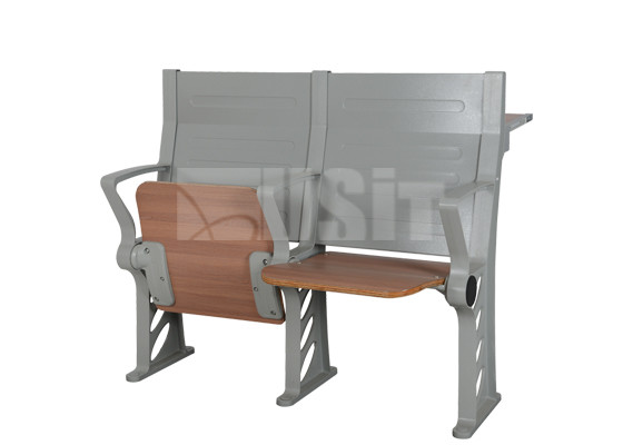 Custom Folded Student Desk And Chair For Lecture Room 5 Years Warranty