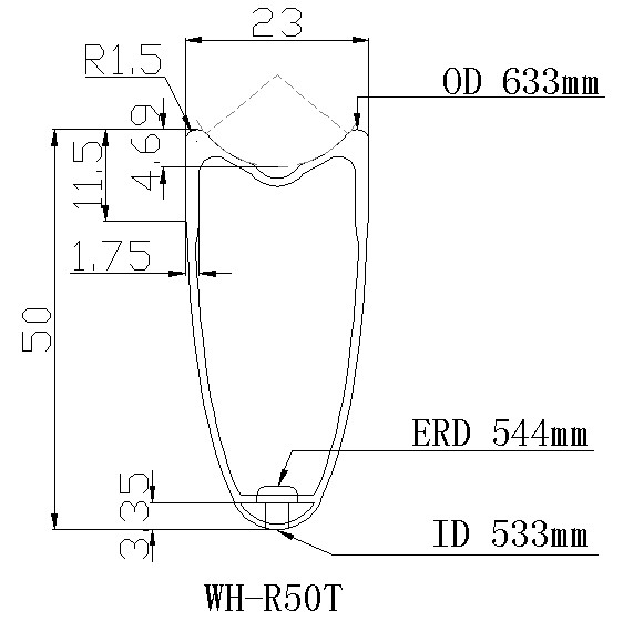 Superlight 700c 50mm carbon rims only 370g tubular /clincher road bike widht 23mm bicycle