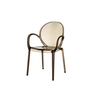 Quality OEM Coloured Acrylic Chairs Comfortable Acrylic Dining Room Chairs for sale